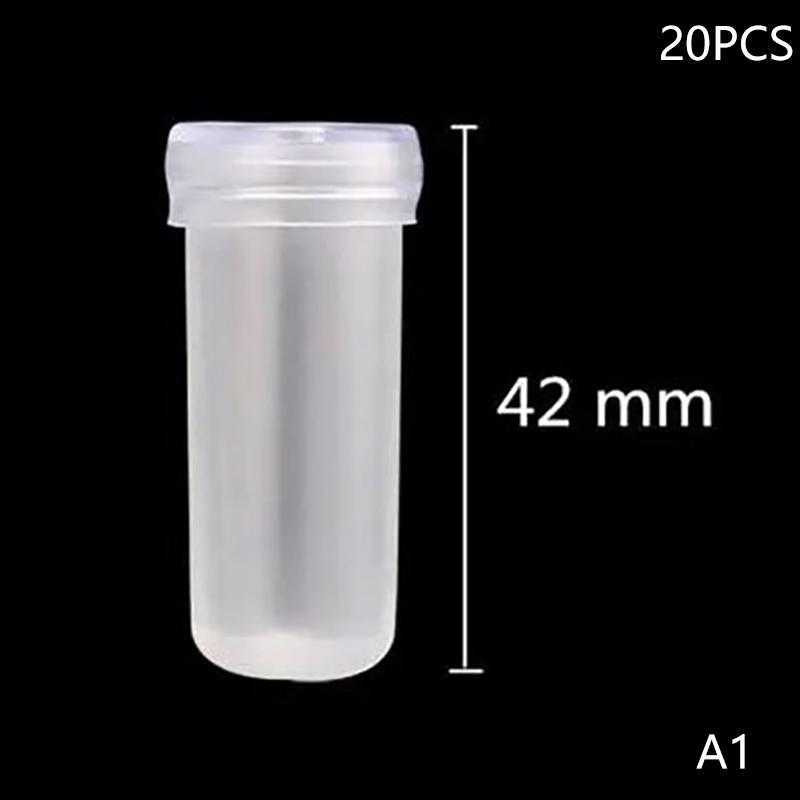 20 шт. пластиковая трубка для питания свежих цветов с крышкой, трубка для хранения воды, контейнер для сохранения свежести, цветочная трубка для воды