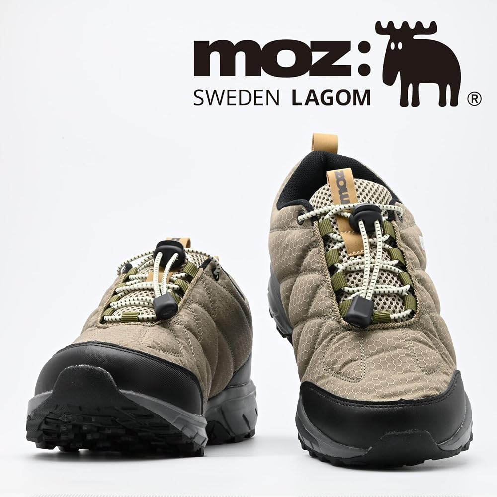Moz Men's Trekking Shoes, Lightweight, Waterproof, Water-Repellent, Non-Slip, Hiking, Walking, 5270