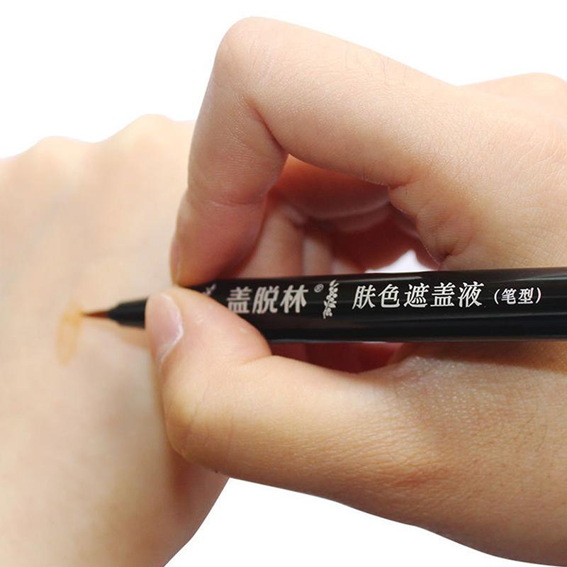 Витилиго Обложка Ручка Шрамы Родинки Водонепроницаемые белые пятна Камуфляж Ручка для макияжа