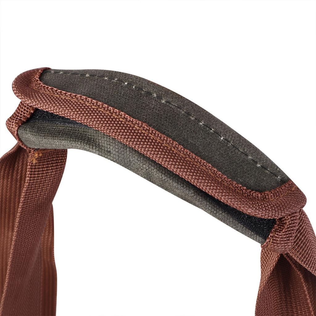 Большая утолщенная сумка для хранения дров, вощеная холщовая сумка для хранения дров