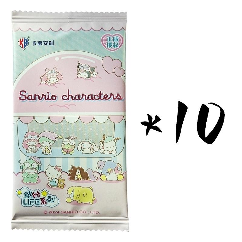 Box Card Sanrio Cute Anime Genuine Authorization Party Plan Characters Kuromi Kitty Melody Collection Children's Gifts