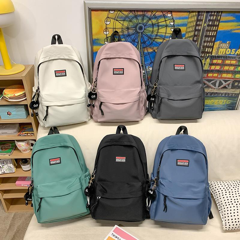 Студенческий школьный рюкзак большой вместимости, легкий нейлоновый рюкзак для путешествий