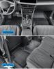Экологичный набор ковриков для пола из ТПЭ для Volkswagen Tiguan L/L Pro 2024 года - Включает коврики в багажник и на спинки сидений