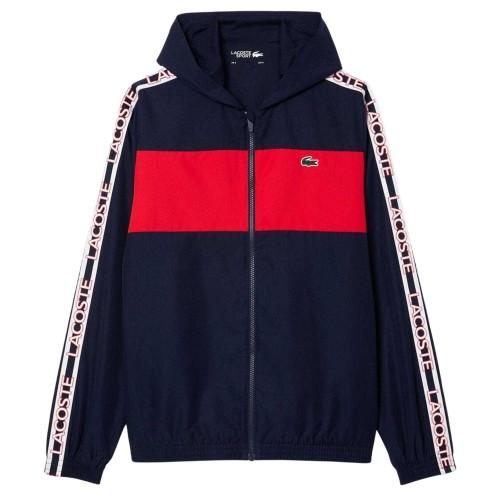 Lacoste Мужская теннисная куртка с цветовыми блоками и логотипом