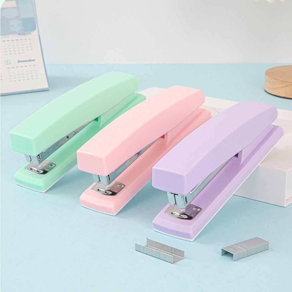 Labor-Saving Stapler Office Desktop Stapler 20 Sheets Capacity Office Paper Binding Tool for Office Binding Supplies