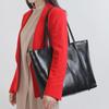 Large Bag Women's Shoulder Bag Commuter Tote Bag Cowhide Portable Large-capacity Women's Bag