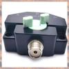 2025 Trend 1 Piece CO-301 Wideband Coax Switch 3 Port Antenna Repeater Heavy Duty M-J Manual Aerial Short-Wave Base Adapter For