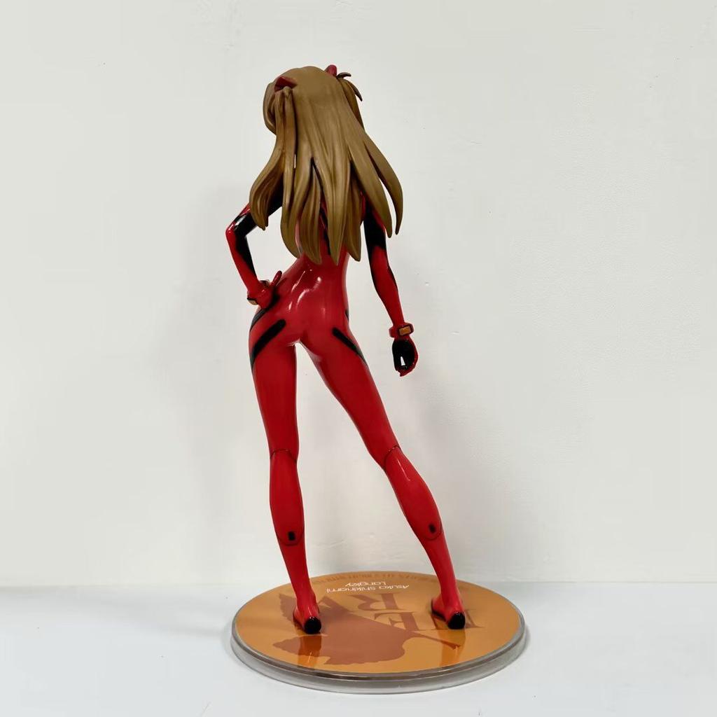 22 см Аниме Аска Лэнгли Сорью Фигурка Shin Seiki Evangelion Сорюу Kaiyodo Стоящая, руки в боки, Фигурка Действия, Кукла, Игрушки