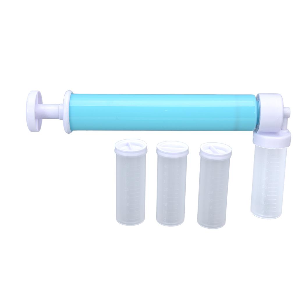 Manual Cake Duster Multifunction Plastic Cake Coloring Sprayer for Baking Desserts