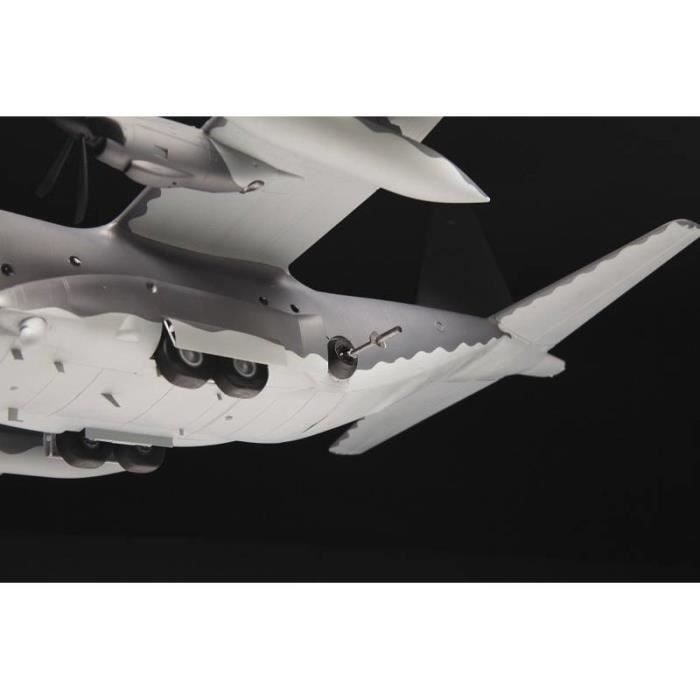 Maquette avion - zvezda - ac-130j ghostrider - échelle 1/72 - couleur blanc - plastique