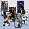 Чехол «Атака Титанов Эрен Йегер Манга» для Huawei P30 P Smart Z P40 Lite E P20 Y7 Y9 Honor 8X Play 9A 50 9X Pro, черный мягкий чехол
