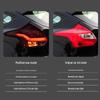 Светодиодные задние фонари для Ford Focus Hatchback 2015-2018 с поворотниками и дневными ходовыми огнями