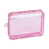 LIHIT LAB Soeru Clear Box Peach Case, A5, Pink, F8200-12