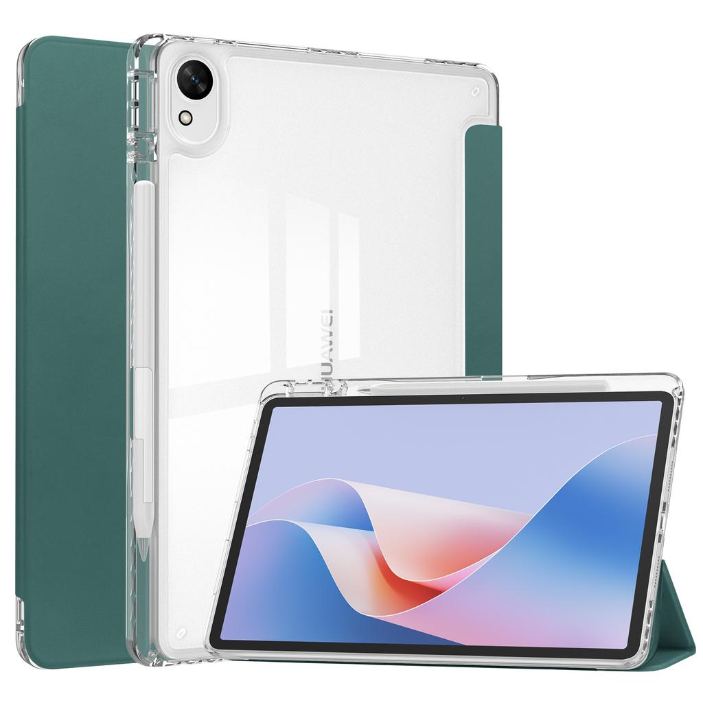 Чехол для Huawei MatePad 11.5 S Прозрачный Акриловый Кожаный Чехол для Планшета Поддержка Автоматического Сна/Пробуждения