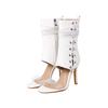 Women's High-heeled Sandals Sexy European and American Style Summer New Thin-heeled Large-size Roman Cool Boots