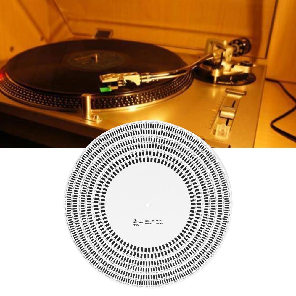 Double-sided Function Stroboscope Disc Rotational Speed Detection Disc for Record Player