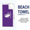 K Beerschot VA Print Beach Towel, Large Soft Quick Dry Towel for Beach Camping Swimming