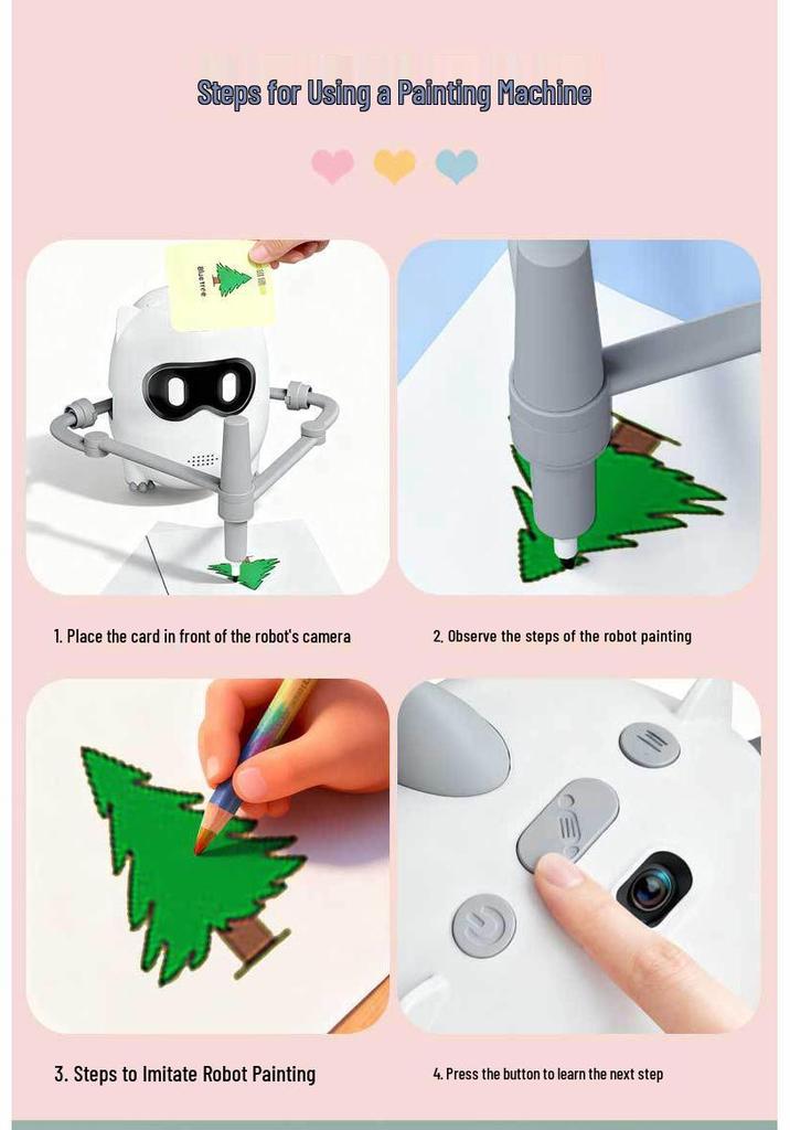 Smart Painting Robot: Early Education Drawing Aid for Kids