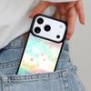 Пастельный чехол для телефона Луна и Звезды для iPhone 17ProMax 12 13 14 15 16e 17 Pro Max Plus Air Cover