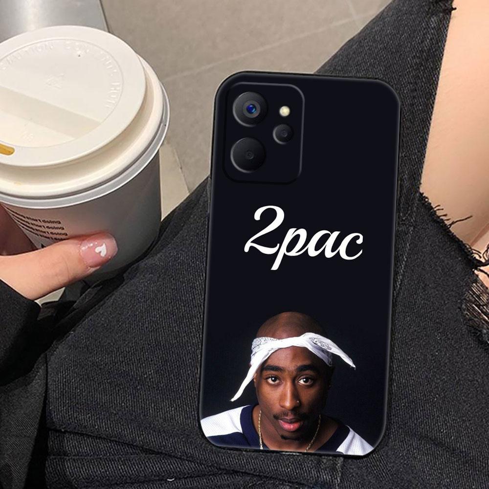 Чехол для телефона с изображением рэпера 2pac Tupac Yinuoda для Realme C75 C71 C65 C63 C55 C53 C35 C33 C30 C21 C11 7 6 5 GT NEO 2 NARZO 50 X50 50I