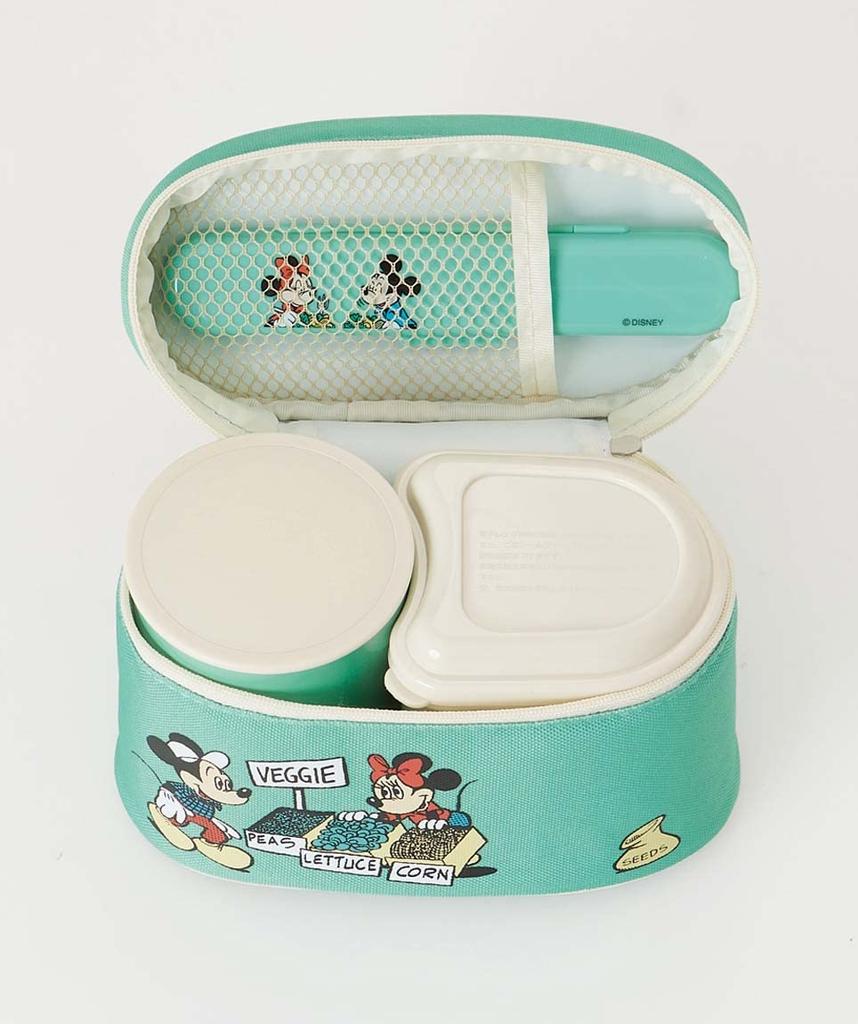 Skater Antibacterial Insulated Lunch Disney Mickey Mouse Green 560ml Box, World, (KCLJC6AG-A)