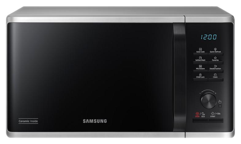Samsung ms23k3515as/e2 800w silver microwave oven