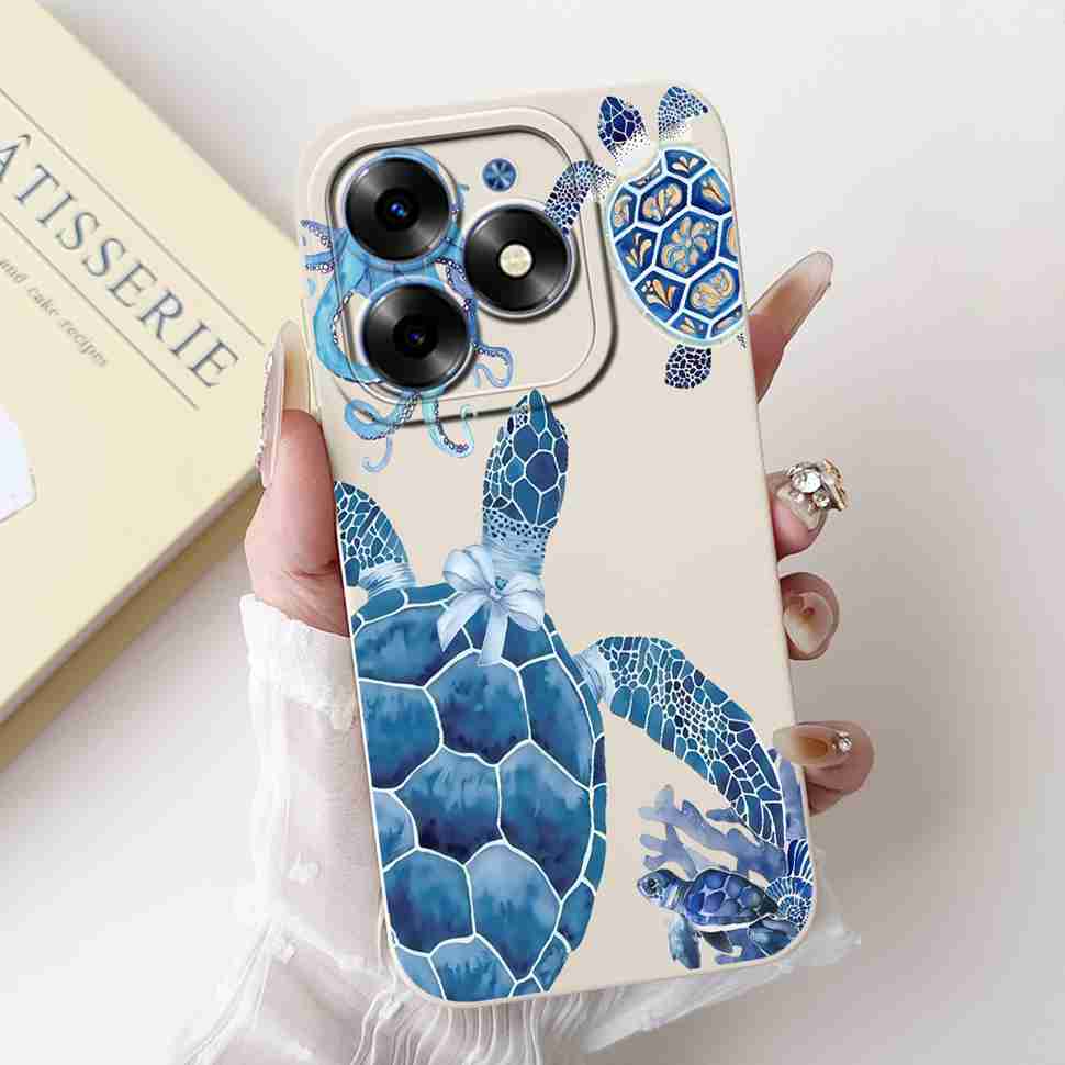 Silicone Casing For Tecno Spark Go 2024 BG6 Cases Soft Shell New Fashion Animal Phone Cover For Tecno SparkGo 2024 Bumper
