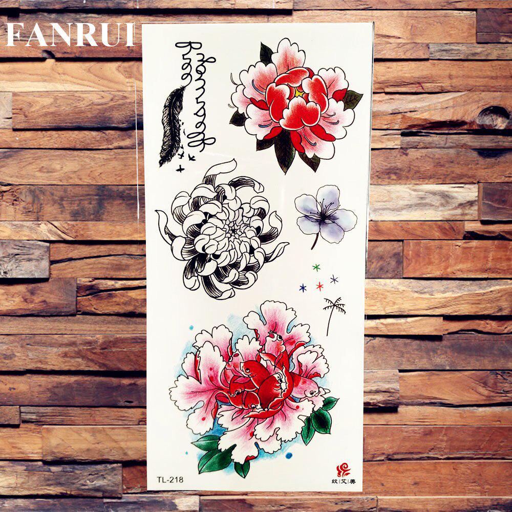 3D Scorpion Temporary Tattoos Realistic Fake Dreamcatcher Wolf Fox Owl Tatoos Sticker For Women Men