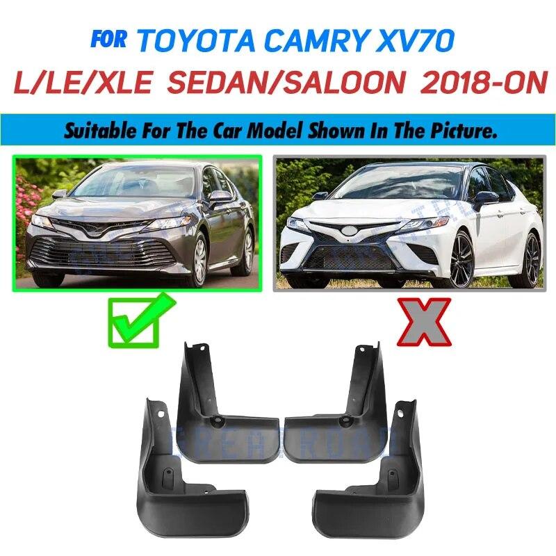 Автомобильные брызговики для Toyota Camry 2018, брызговики, брызговики, брызговики, набор для стайлинга Fender, литой