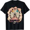 Carnival Outfit Circus Birthday Ferris Wheel Costume T-Shirt