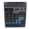 Звуковой микшер USB BT 4-канальный звуковой микшерный пульт с кнопкой фантомного питания 48 В для сценического выступления