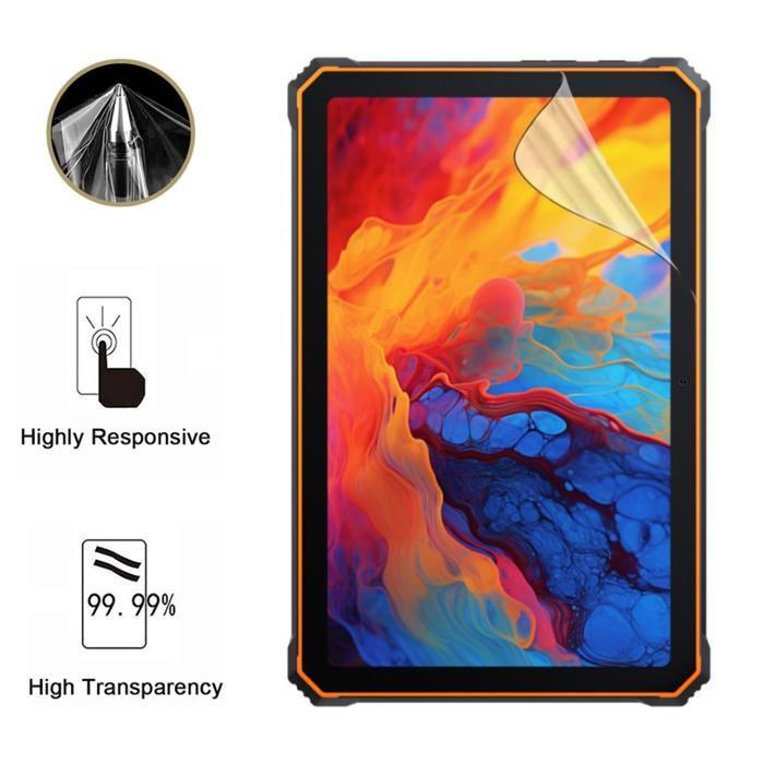 Защитная пленка - Phonillico - Blackview Active 8 Pro - Набор из 2 штук - Прочная пластиковая пленка - Ультратонкая