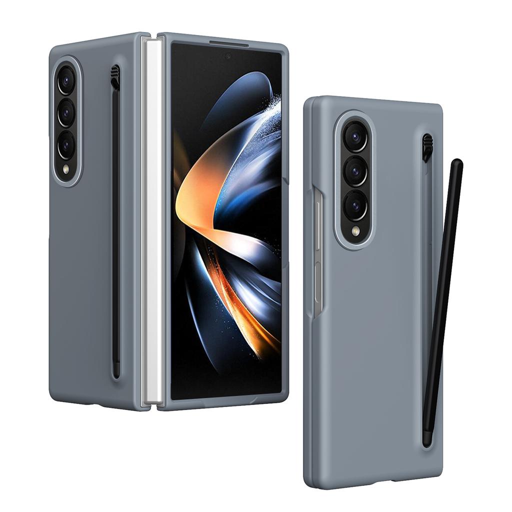 Чехол для Samsung Galaxy Z Fold4 5G, Жесткий ПК Чехол для Телефона со Стилусом