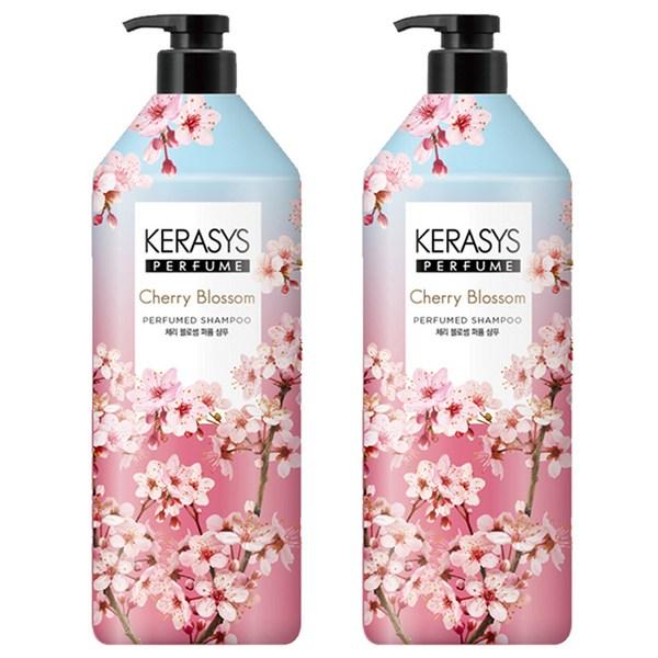 Kerasis Perfume Cherry Blossom Шампунь, 1л, 2 корейских средства по уходу за волосами