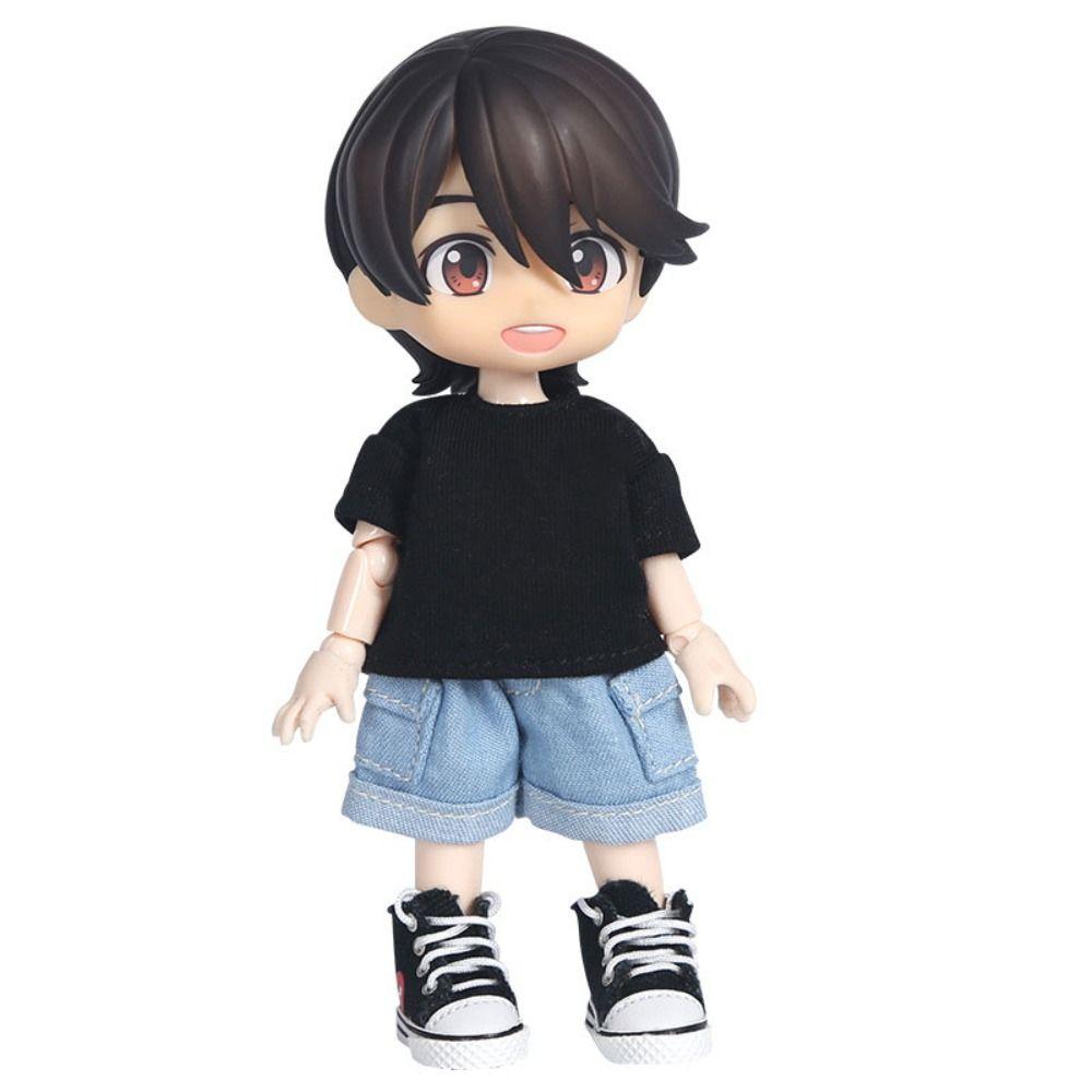 Модные куклы носят шорты Повседневная одежда Шорты для кукол ручной работы Мини-джинсы Шорты 1/12 Куклы BJD