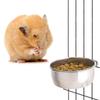 Cup Stainless Steel Birds Pet Supplies Bird Feeder Bird Supplies Hanging Bowl Cage Accessories