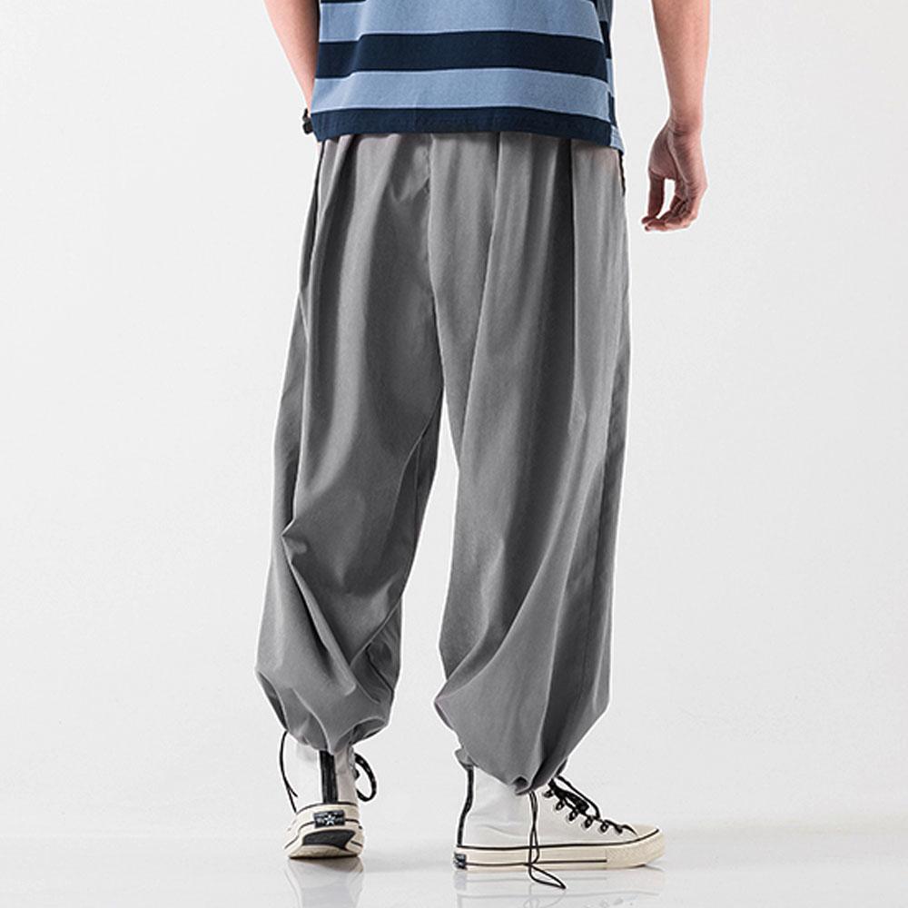 Уличная одежда Шаровары Мужские мешковатые беговые шаровары Комбинезоны Спортивные штаны Негабаритные повседневные широкие брюки Бегуны Мужские брюки