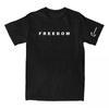 Freedom Tee Fashion American Charlie Kirk T-shirt Cotton Loose Women/Men Tshirts Casual O-neck Letter Printing Clothing