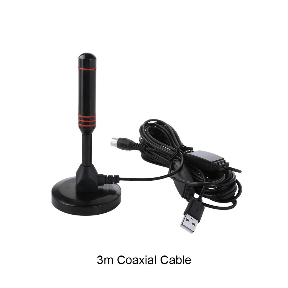 Цифровая ТВ-антенна с усилителем сигнала HD-антенна Поддержка 4K 1080P Высокий коэффициент усиления Антенна Дальность 50 миль 25DBI для Смарт-цифрового ТВ