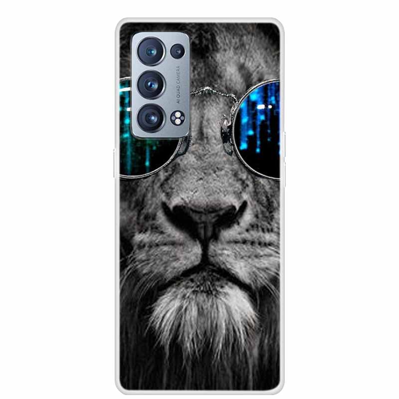 For OPPO Reno 6 Pro Plus 5G Case Reno6 Clear Marble Soft TPU Silicone Back Cover For OPPO Reno6 5G Phone Case Funda Bumper 6pro+