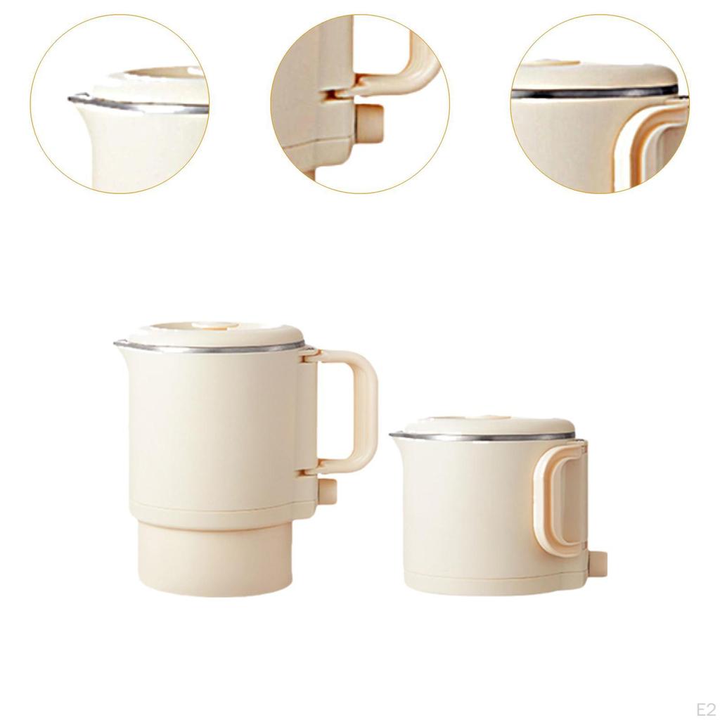 Foldable Travel Electric Kettle 800ml Coffee for Outdoor Hotel Office