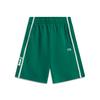 Серия «Спортивный образ жизни» Цветной блок Буквы Средняя посадка Удобные Дышащие Универсальные Повседневные Шорты Мужские шорты Каменно-зеленый AKSV279-5