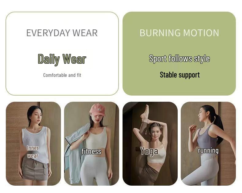 Бесшовный спортивный бюстгальтер без косточек для большой груди - Минимизирующий, Предотвращающий провисание, Боковая поддержка, Тонкий, Сглаживающий спину