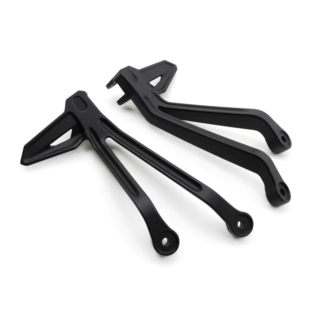 Для Street Triple 765RS 765 R RS 765R Moto2 2020-2025 Комплект подножек заднего пассажира мотоцикла Подножки Кронштейн подставки для ног 2024