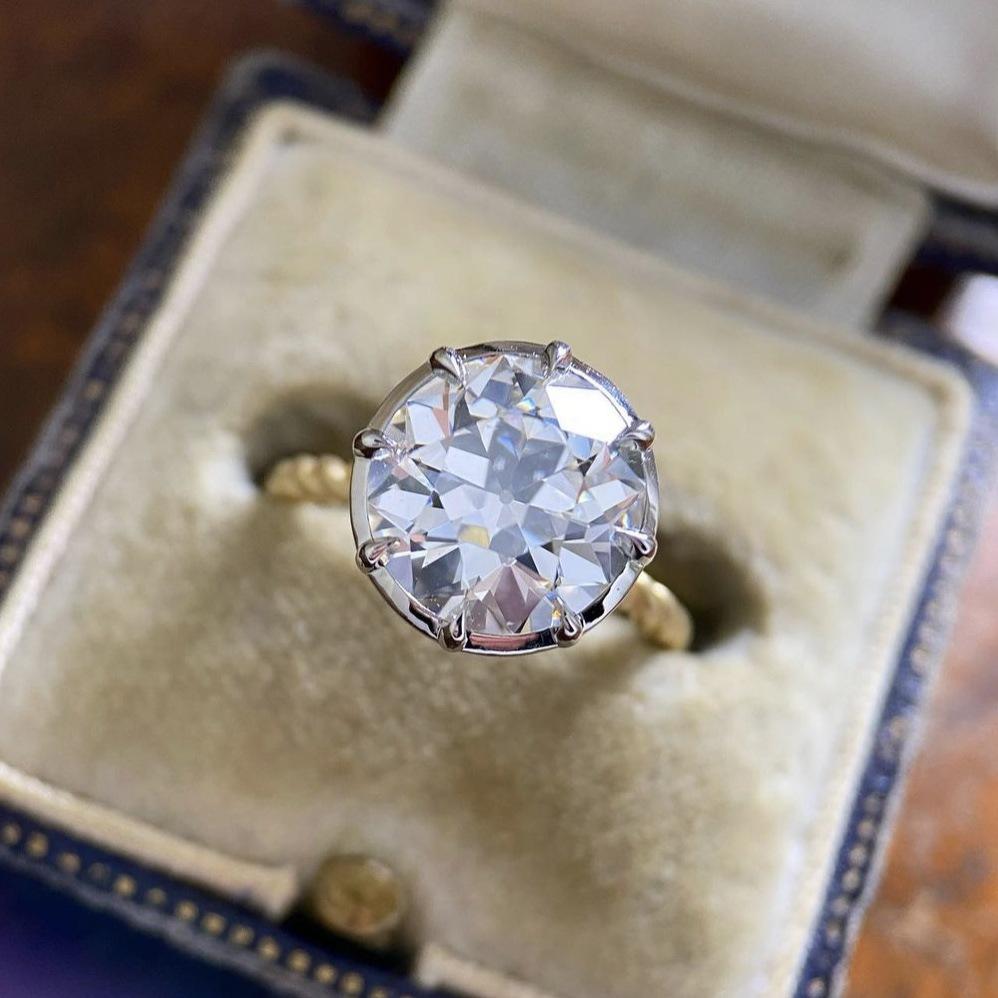 Интернет Знаменитости Бриллиантовое Женское Кольцо, Обручальное Кольцо Подарочные Аксессуары Для Праздничных Мероприятий