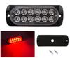 Rear Lamp 12 LED Strong 12V-24V Colors Small Red