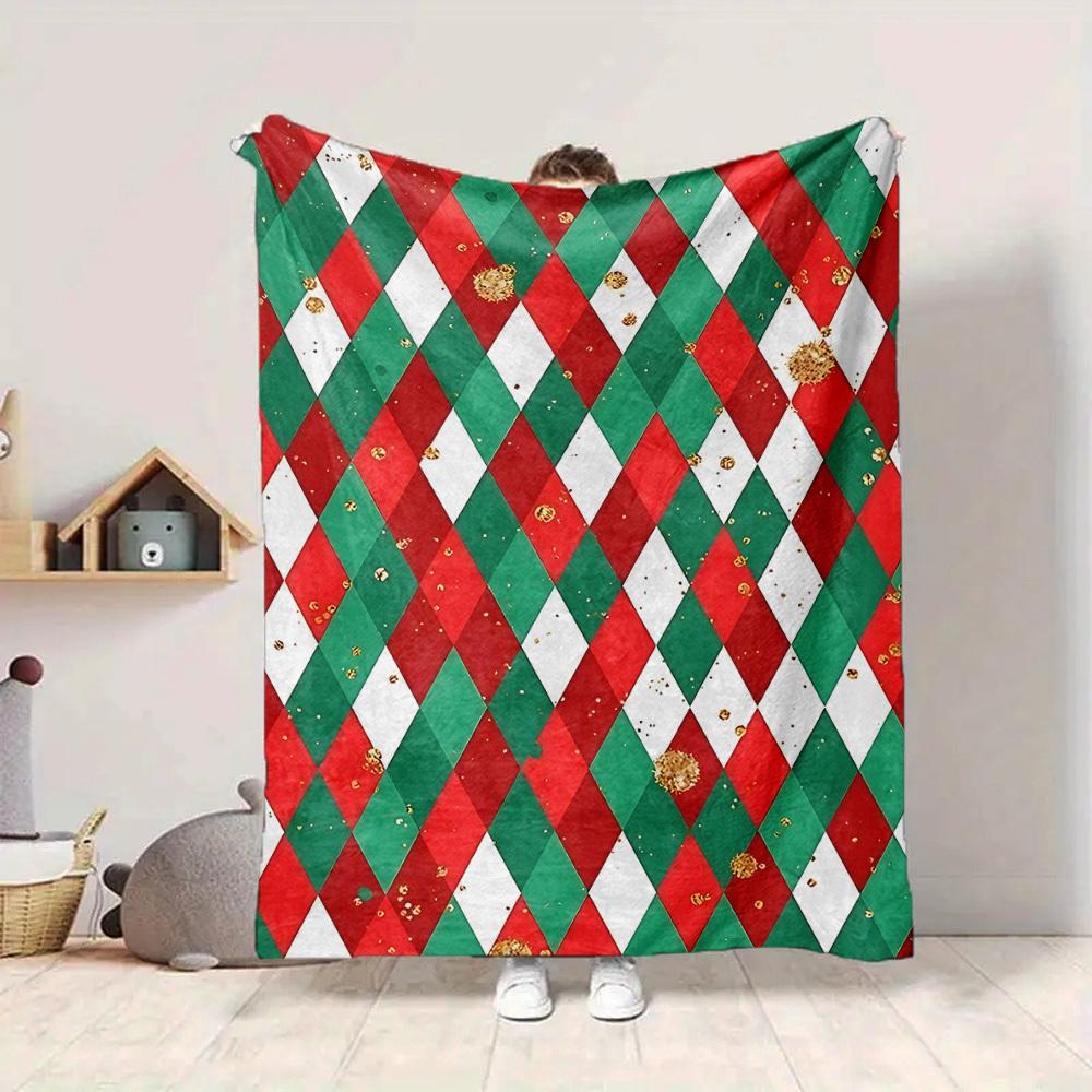 1pc Christmas Wrapping Paper Blanket Warm,Perfect for Camping And Travel, Making It a Great Gift for Any Season yy250904175
