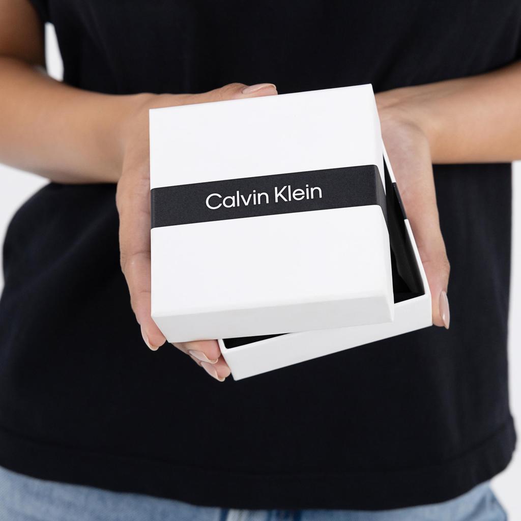 Bracelet CONTOURED BARREL Stainless Steel 35100094 [Calvin Klein][Authorized Import] Men's
