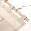 Wall Mounted Sundries Storage Bags Home Behind Doors 5 Pockets Small Items Organization Bag with PE Waterproof Membrane