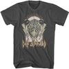 Футболка Def Leppard Let's Get Rocked Мужская с коротким рукавом Классический рок Винтажный стиль Графические футболки